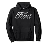 Ford Chrome Script Logo Pullover Hoodie