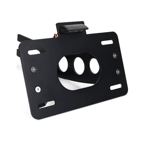 Support de plaque d'immatriculation latéral pour Honda Shadow VT 600 C de 1988 à 2000