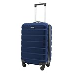 Travelers Club Harper Luggage, Blue, 20-Inch Carry-On - Image 3