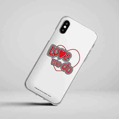 DeinDesign Coque en Silicone Compatible avec Apple iPhone XS Etui Silicone Coque Souple Love Me Do The Beatles Musique - Les Beatles, Paul McCartney, John Lennon, RIngo Starr, George Harrison DeinDesign Coque en Silicone Compatible avec Apple iPhone XS Etui Silicone Coque Souple Love Me Do The Beatles Musique – Image 3