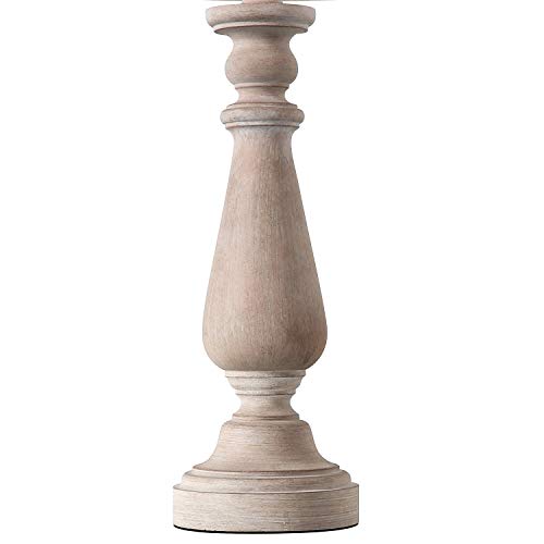 Portres 24.5'' Mid Century Table Lamp Set Of 2 For Living Room Farmhouse Linen Bedside Lamps For Bedroom Kids Room Dorm Office Rustic Lamps For End Table Nigntstand Resin #TOP6