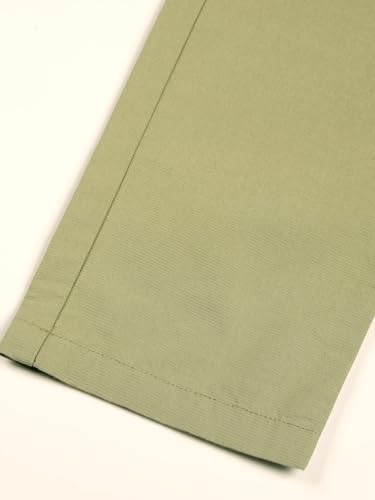 Image of Thomas Scott Men's | Solid | Light Weight | Breathable Fabric | 2 Zipper Pockets | Mid Rise | Regular Fit | Cotton Blend | Button Waist | Chino Trouser | Pants