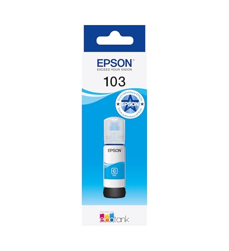 Epson 103 EcoTank Cyan Ink Bottle (WE)