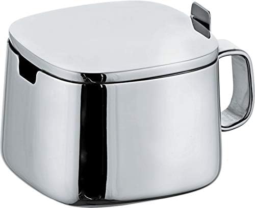 Alessi Decorative Sugar Bowl, Silver