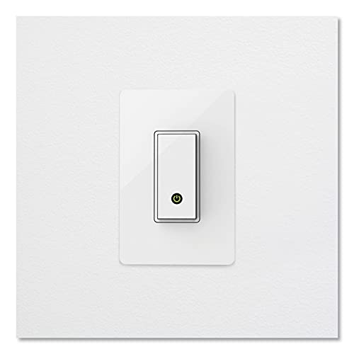 Belkin WeMo Light Switch, Wi-Fi Enabled, Compatible with Amazon Echo