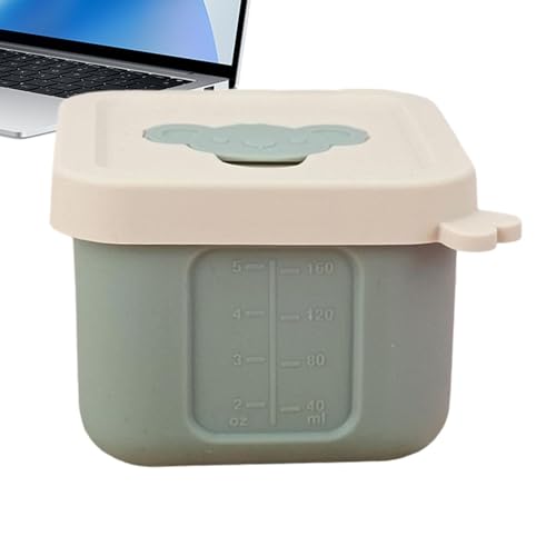 Contenedor de silicona genérico, caja de hielo reutilizable e impermeable | mini caja de silicona para comida infantil | para aderezo, salsa salsa, escuela, picnic, viajes,