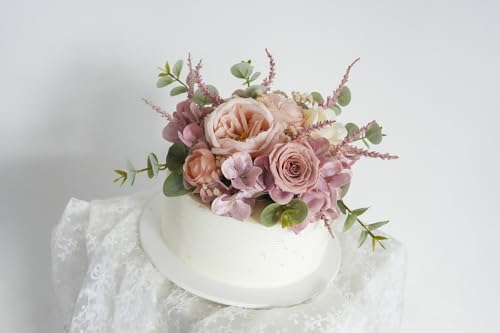 Adorno Floral para Tarta de Boda 7.87x7.87 pulgadas miniatura 4