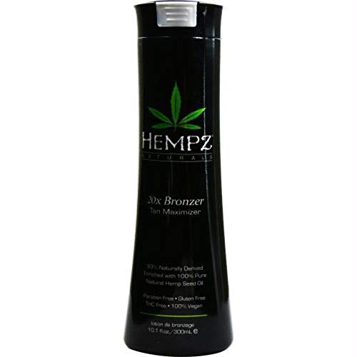 Hempz 20x Bronzer Tan Maximizer, 10.1 Fluid Ounce