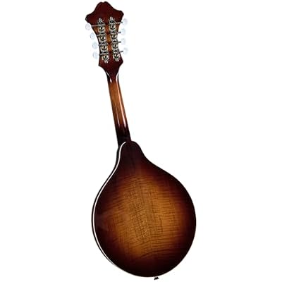 Rover RM-80S Deluxe A-Model Mandolin Solid Spruce Top Burgundy Burst Finish Includes Gig Bag