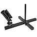Onewer T Bar Row Platform Landmine, Piattaforma Multifunzionale per Allenamento ad Alta Resistenza con Rotazione a 360 ° per Asta bilanciere da 25 mm / 50 mm