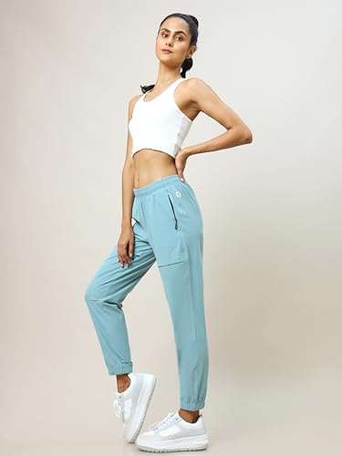 Image of TECHNOSPORT Women's Athletic Fit Mid Rise Track Pant