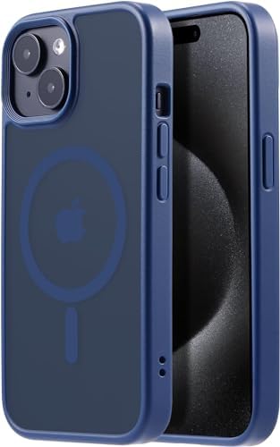 Vancle Cover per iphone 15(6.1), Ultra Sottile Liquido Silicone