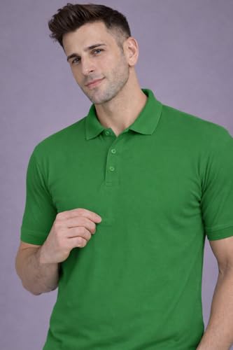 Image of Men Regular fit Polo Neck T Shirt||Casual Wear ||Half Sleeve Tshirt for Men