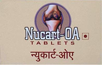 Gufic Nucart OA | Non- Vegetarian (40 Tablets) Cartilage building, Osteo-arthritis, Joint pains and Muscular pains.