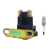 DABAZUALY AM138068 Starter Solenoid Compatible with John Deere Riding Lawn Mower Tractor Replaces for Cub Cadet MTD 725-04439 725-04439A 725-04439B