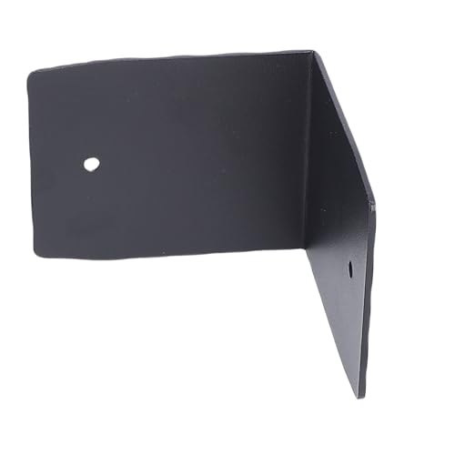 Supports de chevrons en acier galvanisé noir pour une finition extérieure épurée