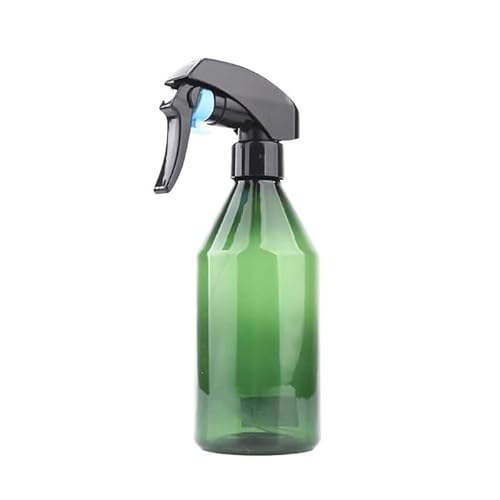 Pulverizador Agua Botellas rociadoras vacías de 300 ml for riego de jardinería, riego de plantas, limpieza de flores, pulverizador doméstico, herramienta de peluquería, 1/2 unidades Pulverizador(Green