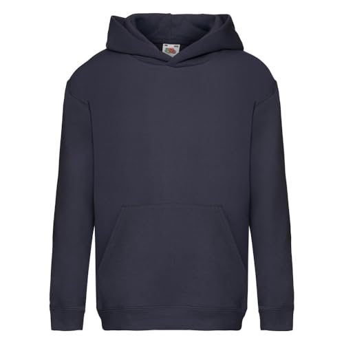 Fruit of the Loom - Jersey Premium para Niños/Niñas (9-11 Años) (Marino Intenso)