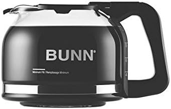 BUNN Pour-O-Matic 10-Cup Drip Free Carafe, Black
