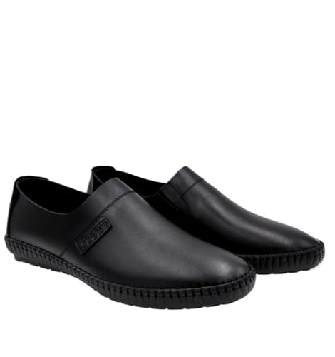 Men's Slip on Loafers Dress Shoes Anti-Slip Business Oxfords for Traveling Driving Office and Work4