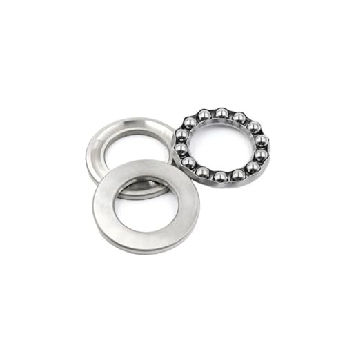 Elimina holguras con el rodamiento de bolas de empuje plano 51101 de 12x26x9mm para ejes 2