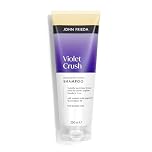 John Frieda Violet Crush Intensive Purple Shampoo 250ml. Blonde Hair Toning Care for Brassy Hair and Soft Shine