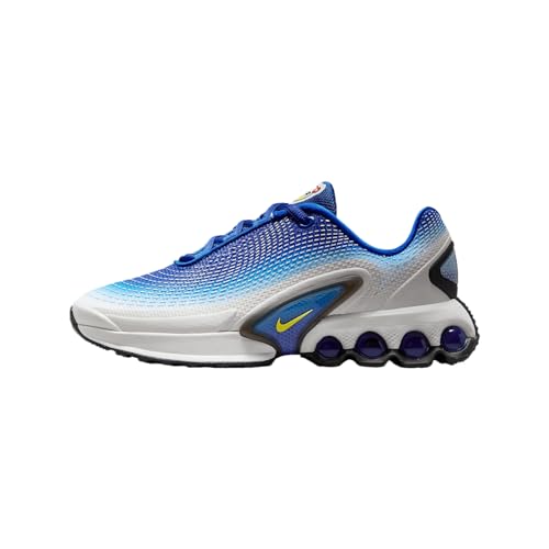 Nike Air Max Dn Big Kids' Shoes (FB8987-402, Racer Blue/Blue Fury/Black/Vibrant Yellow)