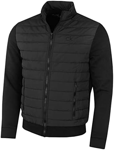 Calvin Klein Herren 2026 Hybrid Stepp Fleece Jacke Stehkragenjacke