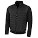 Produktbild Calvin Klein Herren Hybrid Gesteppte Fleece Jacke - Schwarz - S