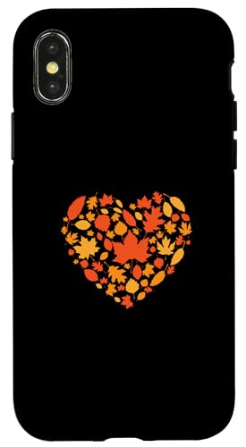Fall Heart Best Season of the Year�B �X�}�z�P�[�X iPhone X/XS �p