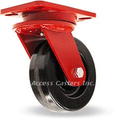 Hamilton S-ERGO-6P Ergo-X2 Caster with 6 x 2 Plastex Wheel