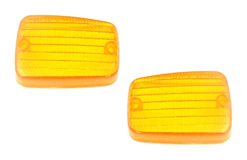 ItalyRacing 2 x cristal intermitente para Suzuki GSX-R 750 1100 DR 600 750 800 RG 80 250 500