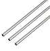 Produktbild Alberts 498078 Rundrohr | Aluminium, silberfarbig eloxiert | 1000 x 25 x 1,5 mm | 3er Set