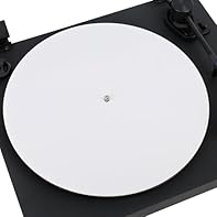 Acrylic Slipmat for record turntable player Fits for all turntable player with size 12" vinyl platter mat. It's also great for 33 1/3rpm and 45rpm records With this acrylic turntable mat, which improved sound quality, reduced static noise, and stabil...