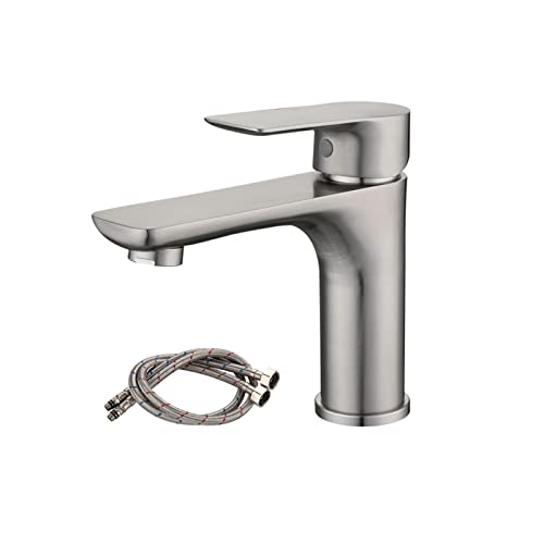 Robinet de bassin avec douchette Terbier en acier inoxydable eau chaude et froide