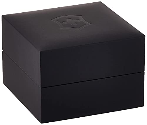 Victorinox Swiss Analog - Black Dial with Stainless Steel PVD Bracelet and PVD Case, Stylish Quartz Wrist Watch for Men - Maverick (43 mm) - Image 4