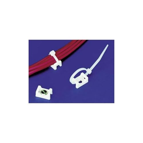 Hellermanntyton Cable Tie Mount, 5Mm, Nylon 6.6 - CTM110C2