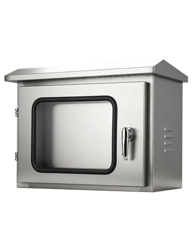 Image of Stainless Steel Electrical Enclosure Outdoor Waterproof Junction Box