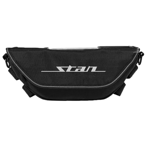 Sacoche guidon moto V-Star 250 étanche sac pilote anti-poussière custom