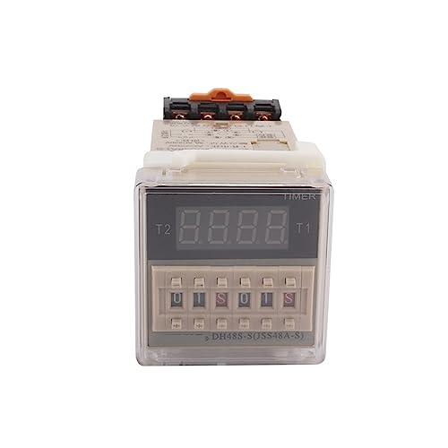 Relé de tiempo DH48S-S temporizador digital AC110V con retardo de ciclo intermitente