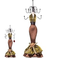 Jewellery Display Dress Lady Mannequin Jewelry Holder Organizer Rings Display Earrings Stand Hanging Necklace Bracelets Rack