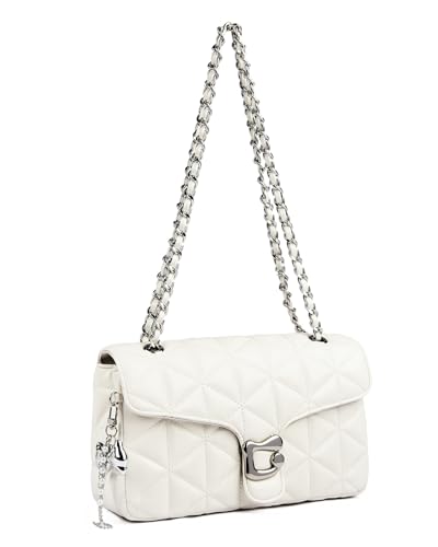 Travistar Quilted Crossbody Bags for Women - Small Vegan Leather