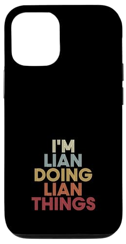 Lian Name Lian Personalized Name First Given �X�}�z�P�[�X iPhone 12/12 Pro �p