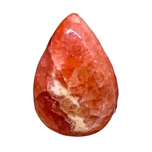 Rhodochrosite naturelle poire pour bague et pendentif fait main