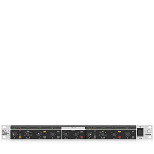 Behringer Super-X Pro CX2310 Professional High-Precision Stereo 2-Way/Mono 3-Way Crossover with Subwoofer Output