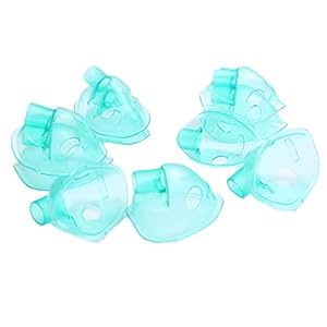 5 stks Kind 5 stks Volwassen Masker Volwassen Kind Verbeteringsmasker Nebulizer Inhalage Masker Gezondheidszorg Apparaat Nevelizer for Drug Inhalatie (Color : 10 pcs Adult)
