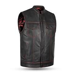 Red & Black Paisley (With Red Stitching)