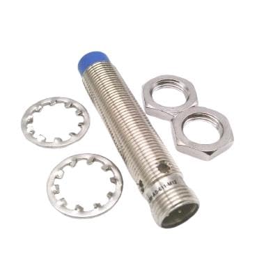 DW-AS-611-M12 12MM DIAMETER X 60MM BODY, 2 KHZ SWITCHING FREQUENCY, 4MM SENSING DISTANCE, 4-PIN M12 QUICK-DISCONNECT., IP67, N.O. OUTPUT, NICKEL-PLATED BRASS HOUSING, NON-FLUSH, NPN, TUBULAR