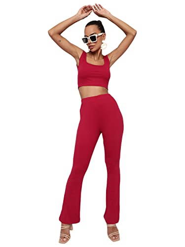 Image of Shasmi Women's Yoga Dress Pants Stretchy Work Slacks Business Casual Office Straight Leg /Boot-Cut Elastic Waist Regular Fit Trouser Pant (Pant 57)