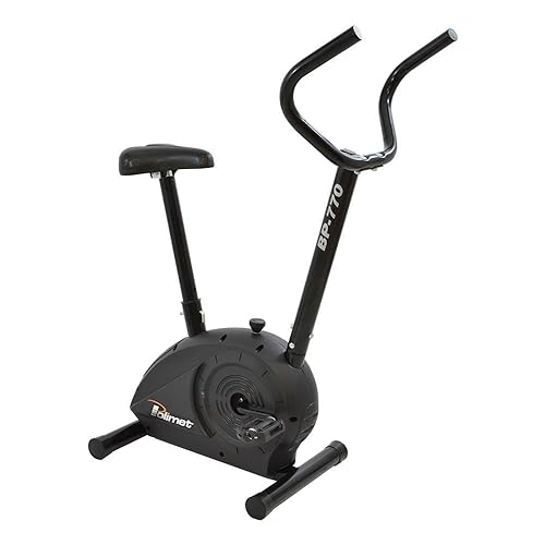 Polimet Bicicleta Ergométrica Bp-770, Preto
